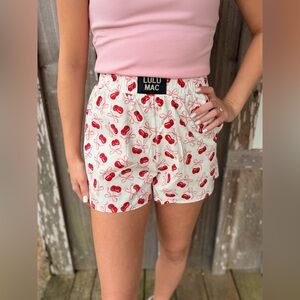 Lulu Mac Cherry Boxer Short